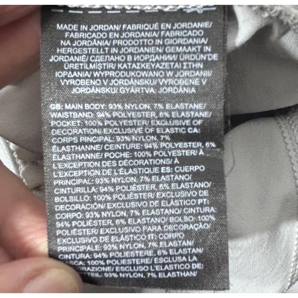 The North Face Pants Womens 2X Gray Track Elastic Waist Zip Pockets Hiking - Picture 7 of 11